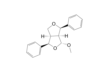 (1R,3R,3aS,4R,6aR)-3-Methoxy-1,4-diphenyl-tetrahydro-furo[3,4-c]furan
