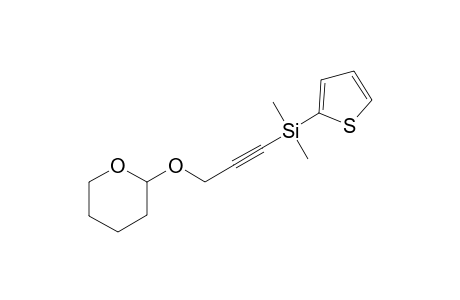 DIMETHYL-[3'-(TETRAHYDRO-2''H-2''-PYRANYLOXY-1'-PROPYNYL)]-2-THIENYLSILANE