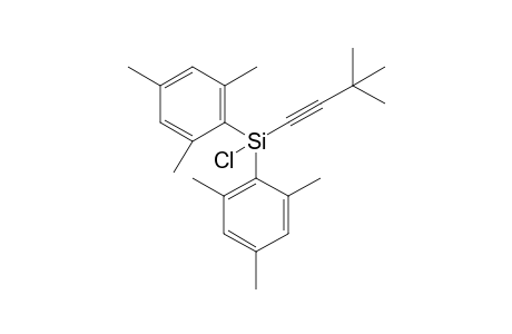 Chloro(3,3-dimethylbut-1-ynyl)dimesitylsilane