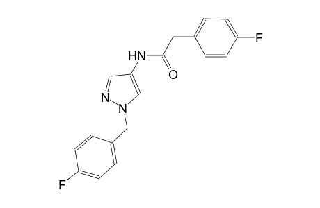 N-[1-(4-fluorobenzyl)-1H-pyrazol-4-yl]-2-(4-fluorophenyl)acetamide