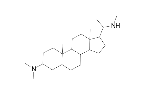 Pregnane-3,20-diamine, N3,N3,N20-trimethyl-, (3.beta.,5.alpha.,20S)-