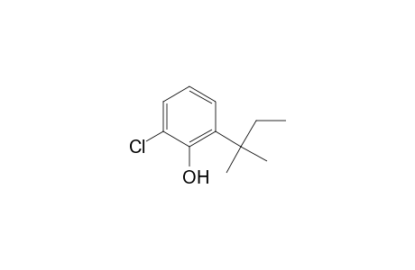 2-Chloranyl-6-(2-methylbutan-2-yl)phenol