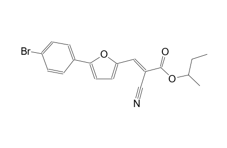 2-propenoic acid, 3-[5-(4-bromophenyl)-2-furanyl]-2-cyano-, 1-methylpropyl ester, (2E)-