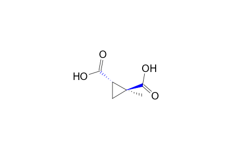 1-methyl-trans-1,2-cyclopropanedicarboxylic acid