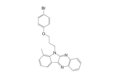 4-bromophenyl 3-(7-methyl-6H-indolo[2,3-b]quinoxalin-6-yl)propyl ether