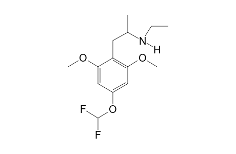 N-Ethyl-4-(2,2-difluoromethoxy)-2,6-dimethoxyamphetamine