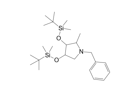 1-Benzyl-2-methyl-3,4-bis[(t-butyldimethylsilyl)oxy]-pyrrolidine