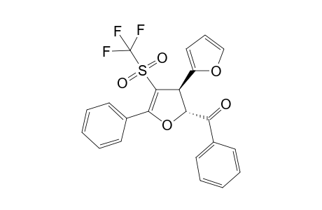2-Benzoy-3-furyl-4-trifluoromethylsulfonyl-5-phenyl-trans-2,3-dihydrofuran