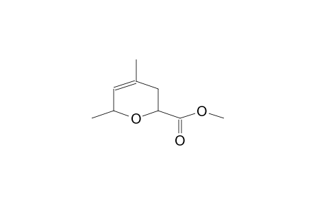 3,6-Dihydro-cis-4,6-dimethyl-2H-pyran-2-carboxylic acid, methyl ester