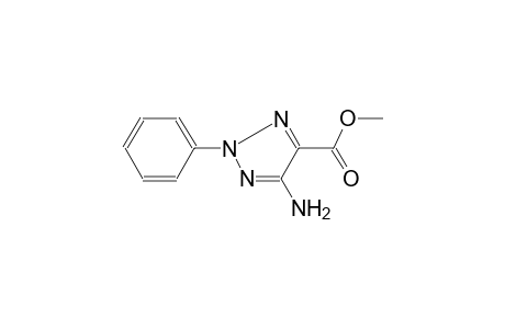 2H-1,2,3-triazole-4-carboxylic acid, 5-amino-2-phenyl-, methyl ester