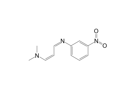 Benzenamine, N-[3-(dimethylamino)-2-propenylidene]-3-nitro-