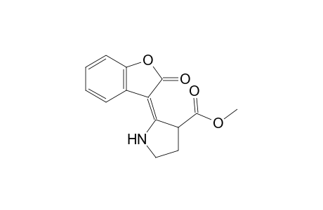 3-[3'-(Methoxycarbonyl)pyrrolidin-2'-ylidene]-2-coumaranone