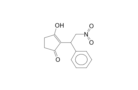 2-(1-PHENYL-2-NITROETHYL)-1,3-CYCLOPENTADIONE