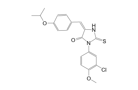 4-imidazolidinone, 3-(3-chloro-4-methoxyphenyl)-5-[[4-(1-methylethoxy)phenyl]methylene]-2-thioxo-, (5E)-