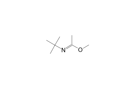 Methyl (1E)-N-[(E)-1,1-dimethylethyl]ethanimidoate