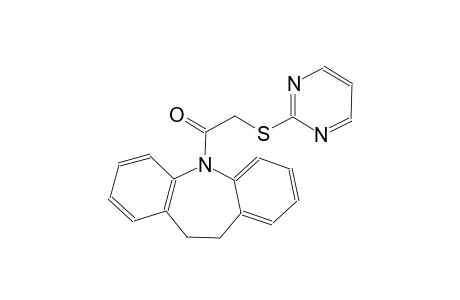 5-[(2-pyrimidinylsulfanyl)acetyl]-10,11-dihydro-5H-dibenzo[b,f]azepine