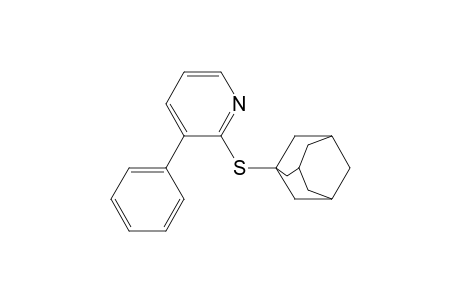 2-(1-adamantylsulfanyl)-3-phenyl-pyridine