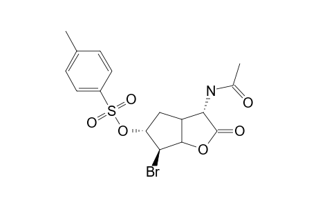 4-endo-ACETYLAMINO-8-exo-BROMO-7-endo-METHYLSULFONYL-2-OXABICYCLO-[3.3.0]-OCTAN-3-ONE