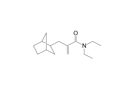 Propanamide, 3-(bicyclo[2.2.1]hept-2-yl)-2-methylene-, N,N-diethyl-