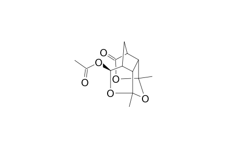 2,4-Dimethyl-2,8-(acetoxy)-4,6-(acetoxymethanoxy)-3-oxabicyclo[3.3.1]octane