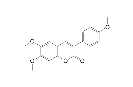 3-(4'-Methoxyphenyl)-6,7-dimethoxy-coumarin