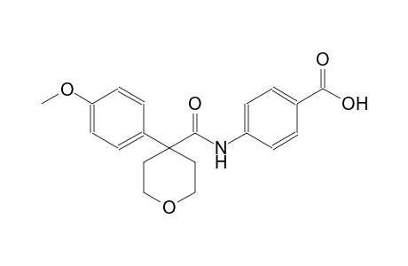 benzoic acid, 4-[[[tetrahydro-4-(4-methoxyphenyl)-2H-pyran-4-yl]carbonyl]amino]-