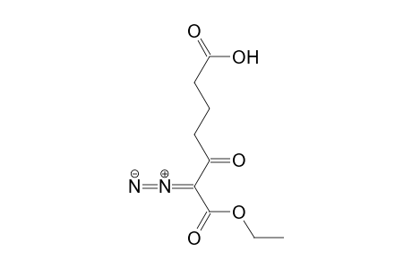 Heptanedioic acid, 2-diazo-3-oxo-, 1-ethyl ester