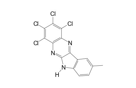 9-METHYL-1,2,3,4-TETRACHLORO-6H-INDOLO[2,3-b]QUINOXALINE