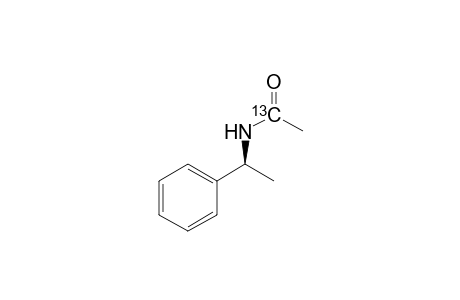 (S)-N-1-Phenylethyl 1-13C-acetamide