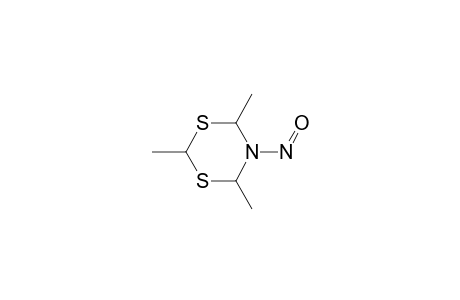 2,4,6-trimethyl-5-nitroso-1,3,5-dithiazinane