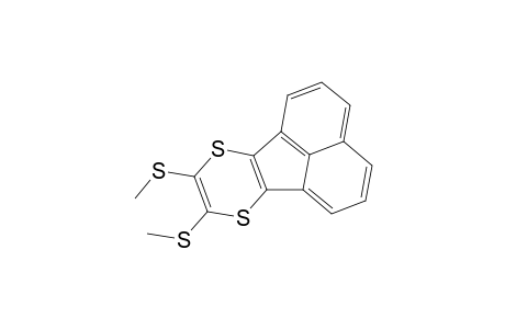 8,9-Bis(methylsulfanyl)acenaphtho[1,2-b][1,4]dithiine