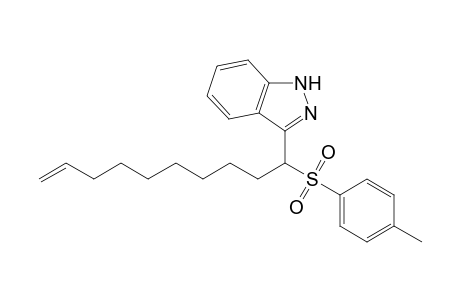 3-{[1'-(p-Methylphenyl)sulfonyl]-dec-9'-enyl}-1H-indazole