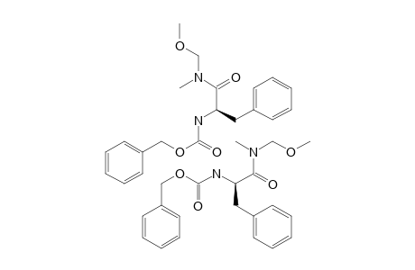 N(2)-[(BENZYLOXY)-CARBONYL]-N(1)-(METHOXYMETHYL)-N(1)-METHYL-L-PHENYLALANINAMIDE