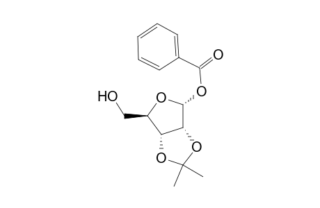 Benzoyl 2,3-O-Isopropylidene-.alpha.-D-ribofuranoside