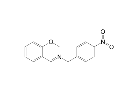 2-Methoxybenzylidene-4-nitrobenzylamine