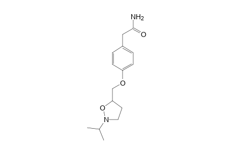 4-{(N'-isopropyloxazolidin-5'-yl]methoxy}benzeneacetamide / atenolol-(M+12)-artifact