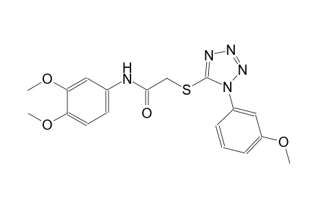 acetamide, N-(3,4-dimethoxyphenyl)-2-[[1-(3-methoxyphenyl)-1H-tetrazol-5-yl]thio]-