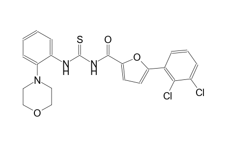 N-[5-(2,3-dichlorophenyl)-2-furoyl]-N'-[2-(4-morpholinyl)phenyl]thiourea