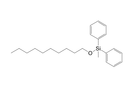 1-[Methyl(diphenyl)silyloxy]decane