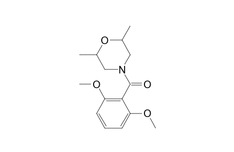 4-(2,6-Dimethoxybenzoyl)-2,6-dimethylmorpholine