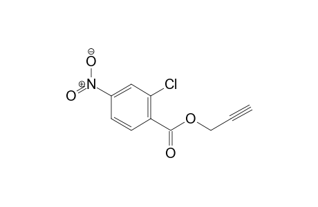 Benzoic acid, 2-chloro-4-nitro-, 2-propynyl ester