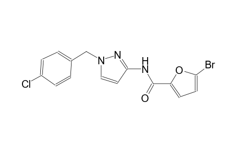 5-bromo-N-[1-(4-chlorobenzyl)-1H-pyrazol-3-yl]-2-furamide