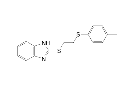 2-((2-(p-Tolylthio)ethyl)thio)-1H-benzo[d]imidazole