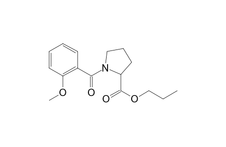 L-Proline, N-(2-methoxybenzoyl)-, propyl ester