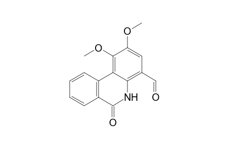 1,2-Dimethoxy-6-oxo-5,6-dihydro-phenanthridine-4-carbaldehyde