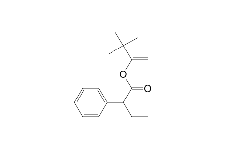 Benzeneacetic acid, .alpha.-ethyl-, 2,2-dimethyl-1-methylenepropyl ester