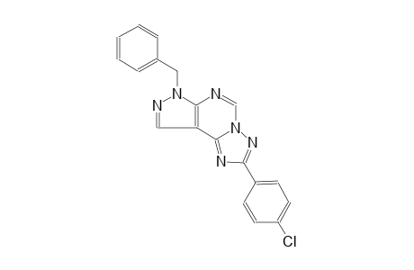 7-benzyl-2-(4-chlorophenyl)-7H-pyrazolo[4,3-e][1,2,4]triazolo[1,5-c]pyrimidine