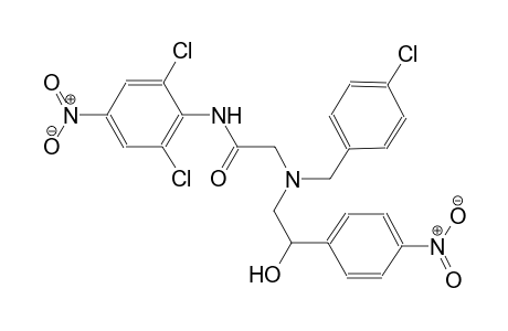 acetamide, 2-[[(4-chlorophenyl)methyl][2-hydroxy-2-(4-nitrophenyl)ethyl]amino]-N-(2,6-dichloro-4-nitrophenyl)-