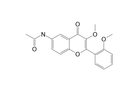 6-ACETYLAMINO-3,2'-DIMETHOXY-FLAVONE