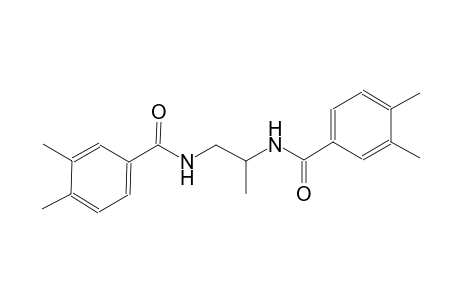 N-{2-[(3,4-dimethylbenzoyl)amino]-1-methylethyl}-3,4-dimethylbenzamide